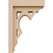 Ekena Millwork 4"W x 8"D x 12"H Classic Sheridan Rough Cedar Woodgrain TimberThane Corbel, Primed Tan CORUR04X08X12SHERCPR - alternate 6